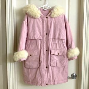 Pretty pink coat
